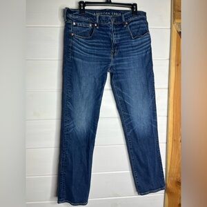 American Eagle Outfitters Athletic Straight Jeans Men’s 34x34 Flex